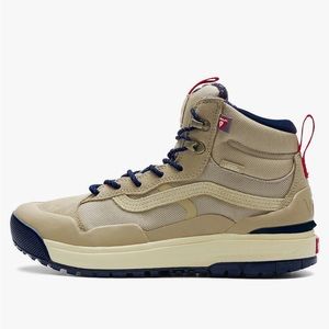 Vans Beige and Navy Men's Boots